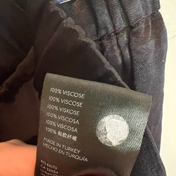 Women's Free People 100% Viscose Satin Feel Wide Leg Pants Size Small - Picture 5 of 5